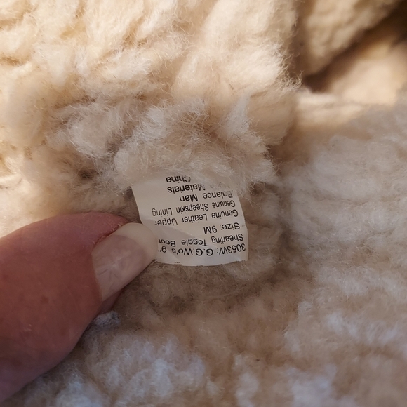 Guide GEAR Womens Suede sherpa snow boots sz 9 - Picture 7 of 9